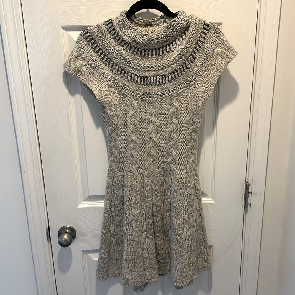 Free People knit sweater dress